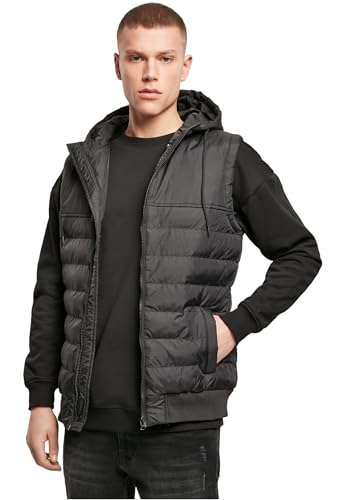 Build Your Brand Men's BY046-Bubble Vest Bubble, blk/blk, S Build Your Brand Men's BY046-Bubble Vest Bubble, blk/blk, S von Build Your Brand
