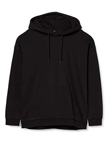 Build Your Brand Men's BY074-Oversize Hoody Hoodie, Black, XL von Build Your Brand