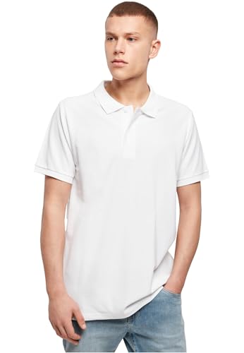 Build Your Brand Men's BY008-Polo Piqué Shirt T, White, XL Build Your Brand Men's BY008-Polo Piqué Shirt T, White, XL von Build Your Brand