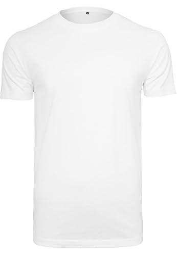 Build Your Brand Herren By004 Round Neck T-Shirt, Weiß (White), XL EU Build Your Brand Herren By004 Round Neck T-Shirt, Weiß (White), XL EU von Build Your Brand