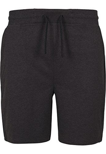 Build Your Brand Men's BY080-Terry Shorts, Charcoal, XXL von Build Your Brand