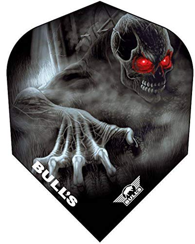 Bull´s NL Unisex-Adult Bull's NL Powerflite D Standard Nr. 6 Phantom Grip Dartflights Dart Flight Totenkopf Sporting_Goods, 1 Bull´s NL Unisex-Adult Bull's NL Powerflite D Standard Nr. 6 Phantom Grip Dartflights Dart Flight Totenkopf Sporting_Goods, 1 von Bull´s NL