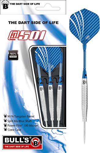 BULL'S 501 AT5 Steel Dart, Silber/Blau, 26 g BULL'S 501 AT5 Steel Dart, Silber/Blau, 26 g von Bull's