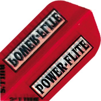 BULL'S 6-Pack Powerflite, rot, 1 von Bull's