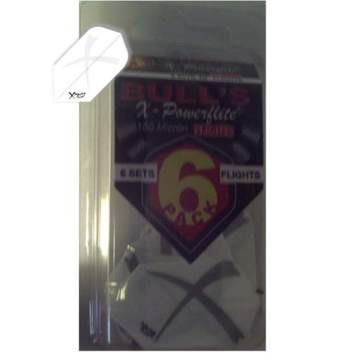 BULL'S 6-Pack X-powerflite, weiß, 1 BULL'S 6-Pack X-powerflite, weiß, 1 von Bull's