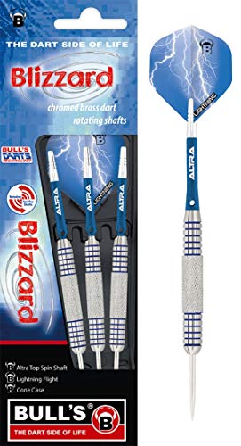 BULL'S Blizzard Steel Dart 23g, Silber von Bull's