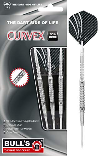 BULL'S Curvex C3 Steel Dart, Silber, 24 g BULL'S Curvex C3 Steel Dart, Silber, 24 g von Bull's