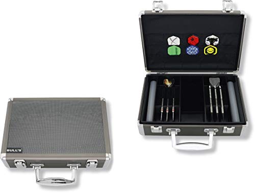 BULL'S Erwachsene Dartsafe XXL Aluminium Case, Silver/Black BULL'S Erwachsene Dartsafe XXL Aluminium Case, Silver/Black von Bull's