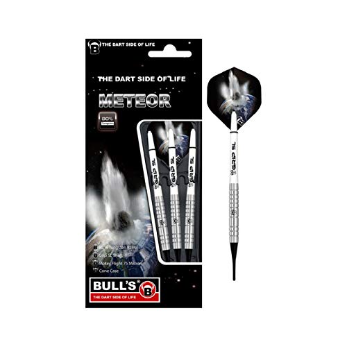 BULL'S Meteor MT3 Soft Dart, Silber, 18g von Bull's