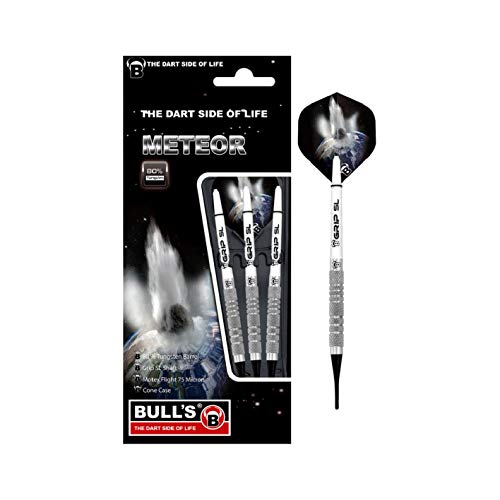 BULL'S Meteor Mt2 Soft Dart 16g, Silber, BULL'S Meteor Mt2 Soft Dart 16g, Silber, von Bull's
