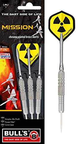 Bull's Mission Steel Dart, Silber, 23g Bull's Mission Steel Dart, Silber, 23g von Bull's