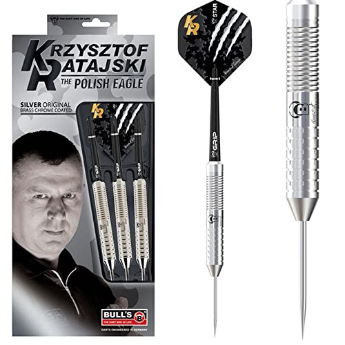 BULL'S Ratajski Brass Silver Dart, Silber, 24 g BULL'S Ratajski Brass Silver Dart, Silber, 24 g von Bull's