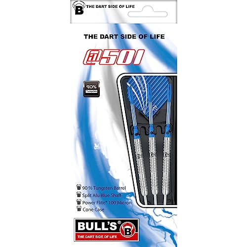 BULL'S Steel Dart 501 At1, Silber/Blau, 21 g BULL'S Steel Dart 501 At1, Silber/Blau, 21 g von Bull's