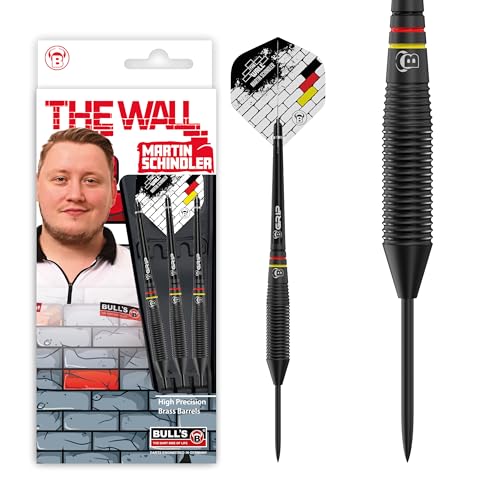 BULL'S Unisex – Erwachsene Martin Schindler Dart, Schwarz, 21g BULL'S Unisex – Erwachsene Martin Schindler Dart, Schwarz, 21g von Bull's