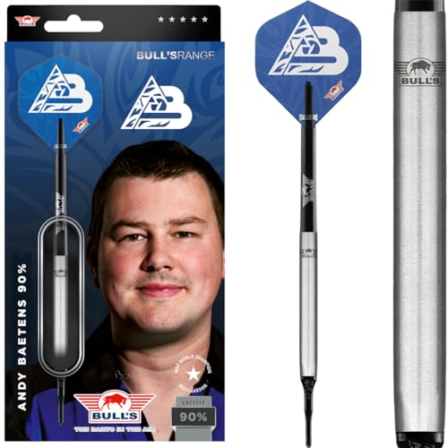 BULL'S Andy Baetens Steel Darts | 90% 20g Softtip Darts | Profi Darts für jeden Spieler BULL'S Andy Baetens Steel Darts | 90% 20g Softtip Darts | Profi Darts für jeden Spieler von BULL'S