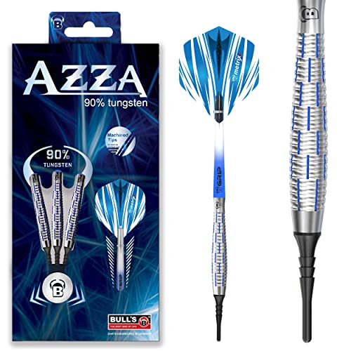 BULL'S Azza Dart, Silber/Blau, 18 g BULL'S Azza Dart, Silber/Blau, 18 g von Bull's