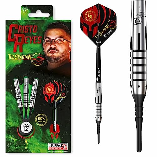 Bull's Cristo Reyes Dart, Silber, 18 g Bull's Cristo Reyes Dart, Silber, 18 g von Bull's