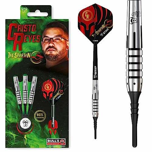 Bull's Cristo Reyes Dart, Silber, 18 g von Bull's