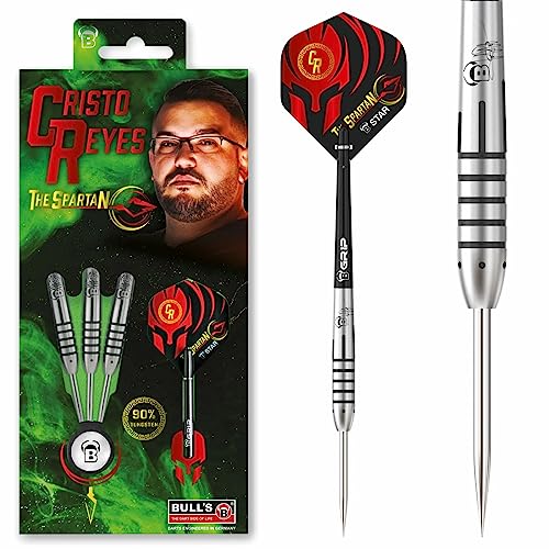 Bull's Cristo Reyes Dart, Silber, 23 g Bull's Cristo Reyes Dart, Silber, 23 g von Bull's