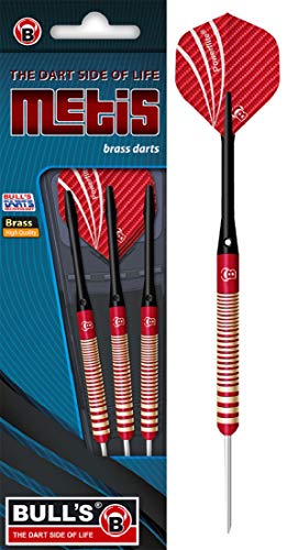 Bull's Darts Metis Stahl 23 Gramm rot/Gold von Bulls