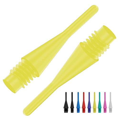 Bull's Longlife Soft Tips, Dart Spitzen 6 mm, Farbe:gelb Bull's Longlife Soft Tips, Dart Spitzen 6 mm, Farbe:gelb von Bull's