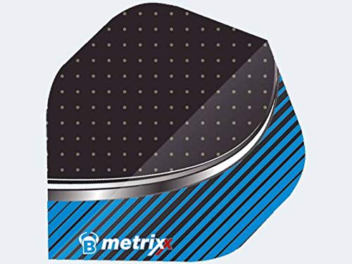Bull's Metrixx Flights A-Standard, schwarz/blau Bull's Metrixx Flights A-Standard, schwarz/blau von Bull's