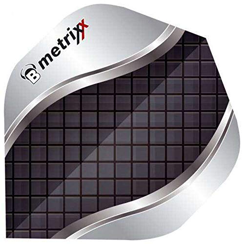 Bull's Metrixx Flights A-Standard, silber, 150 Mikron Bull's Metrixx Flights A-Standard, silber, 150 Mikron von Bull's