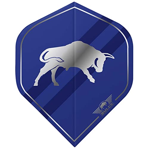 BULL'S Retro Style Dartflights | 100 Micron Dicke Nylonflights | Blau BULL'S Retro Style Dartflights | 100 Micron Dicke Nylonflights | Blau von BULL'S