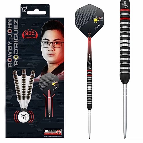 BULL'S Rowby-John Rodriguez Dart, Silber, 25 g BULL'S Rowby-John Rodriguez Dart, Silber, 25 g von Bull's