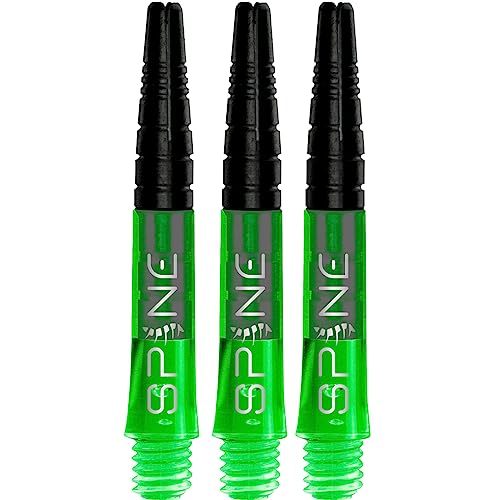 BULL'S Spine Shafts - Grün - Kurz - Premium Dart Schäfte für verbessertes Spiel BULL'S Spine Shafts - Grün - Kurz - Premium Dart Schäfte für verbessertes Spiel von BULL'S