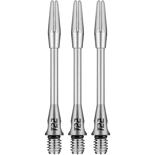 BULL'S Spine Shafts | Titanium Medium | Premium Dart Schäfte für verbessertes Spiel BULL'S Spine Shafts | Titanium Medium | Premium Dart Schäfte für verbessertes Spiel von BULL'S