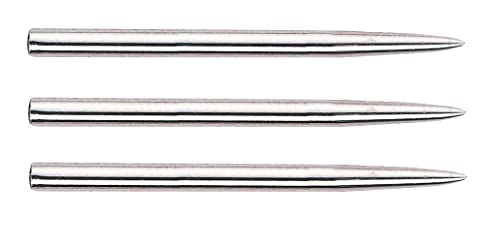 Bull's Steel-Dartspitzen Short Silber für Steeldarts, Typ A, 1 Set = 3 Stück Bull's Steel-Dartspitzen Short Silber für Steeldarts, Typ A, 1 Set = 3 Stück von Bull's