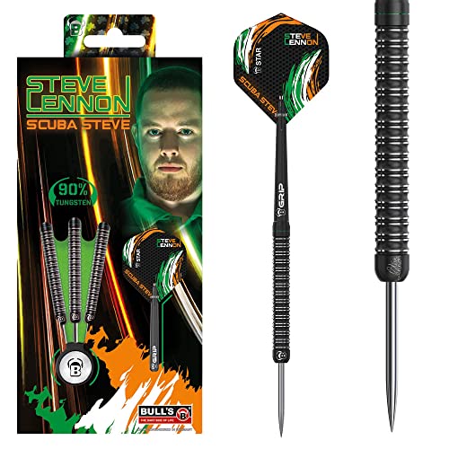 BULL'S Steve Lennon Dart, Schwarz, 24 g BULL'S Steve Lennon Dart, Schwarz, 24 g von Bull's