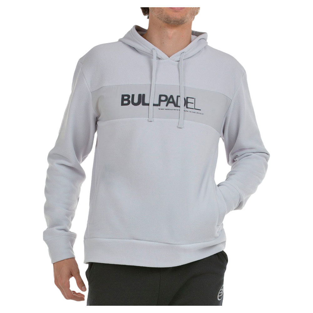 Bullpadel Bana Hoodie Grau S Mann von Bullpadel