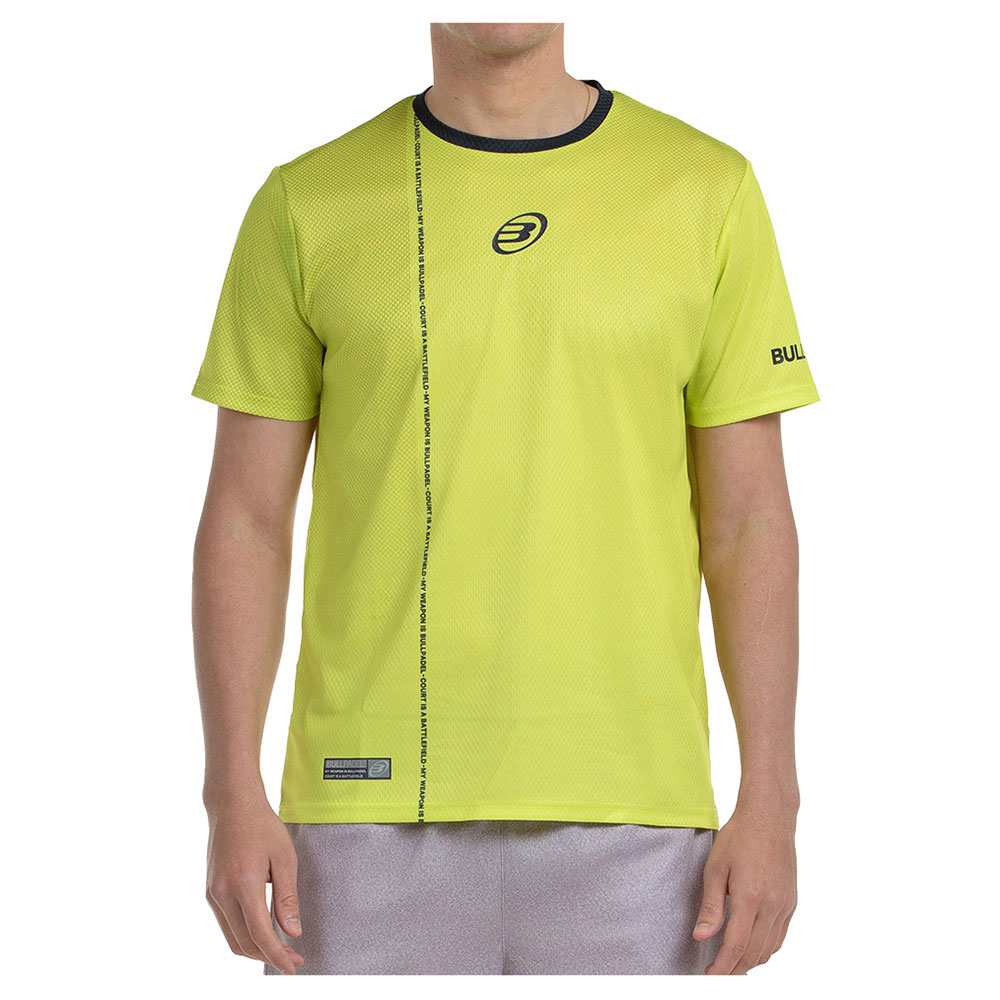 Bullpadel Baten Short Sleeve T-shirt Gelb S Mann Bullpadel Baten Short Sleeve T-shirt Gelb S Mann von Bullpadel