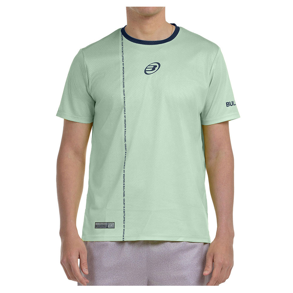 Bullpadel Baten Short Sleeve T-shirt Grün XL Mann von Bullpadel