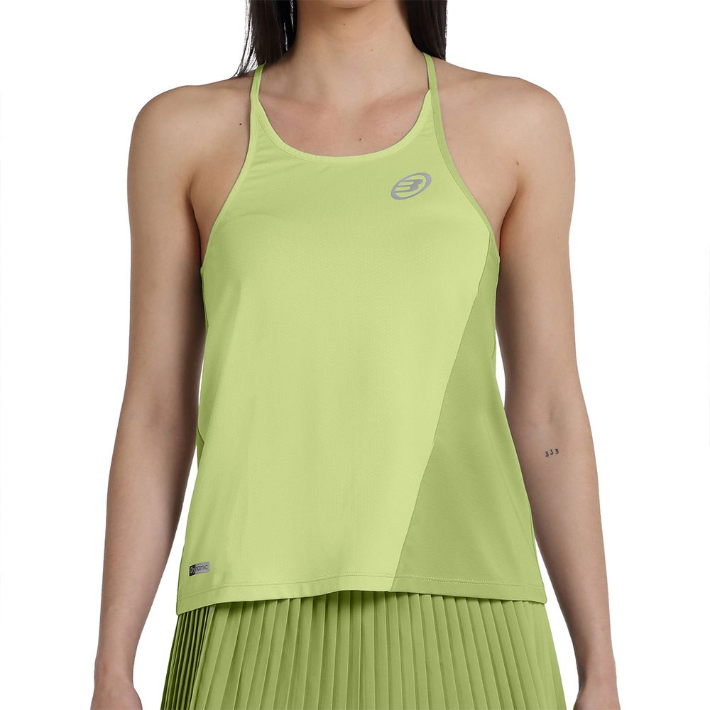 Bullpadel Bines Sleeveless T-shirt Gelb L Frau Bullpadel Bines Sleeveless T-shirt Gelb L Frau von Bullpadel