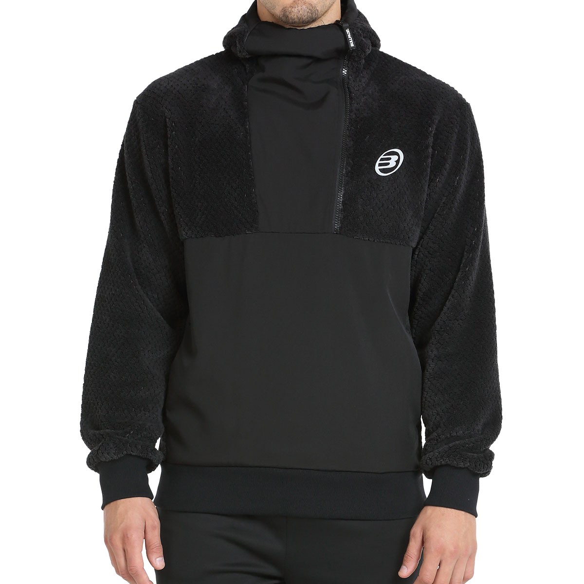 Bullpadel Bobora Half Zip Sweatshirt Schwarz XL Mann von Bullpadel