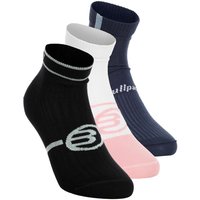 Bullpadel Bp256 (pack 3) Sportsocken Damen Schwarz - M von Bullpadel