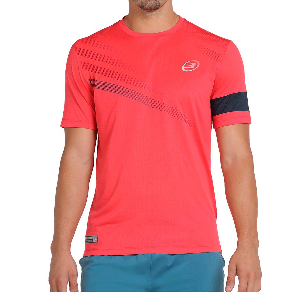 Bullpadel Cambre Short Sleeve T-shirt Rot S Mann von Bullpadel