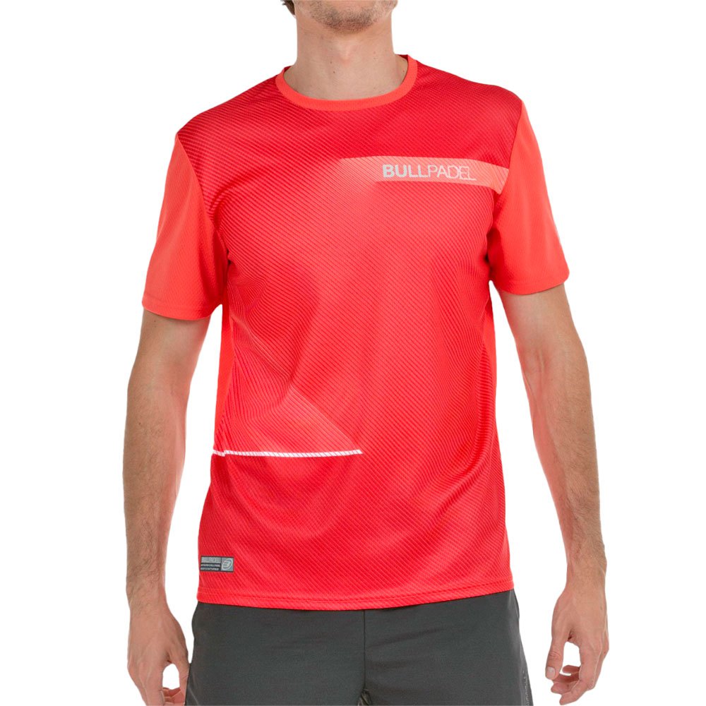 Bullpadel Carino Short Sleeve T-shirt Rot XL Mann Bullpadel Carino Short Sleeve T-shirt Rot XL Mann von Bullpadel