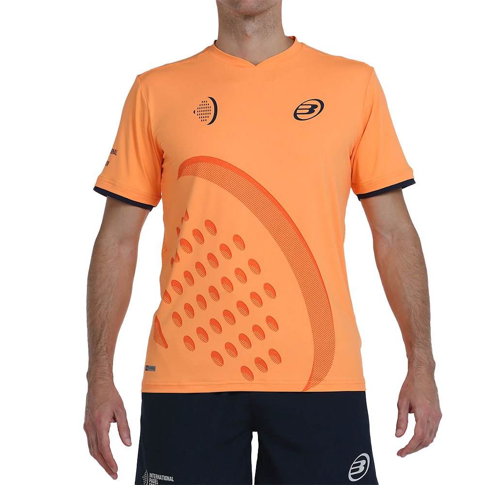 Bullpadel Casuari Short Sleeve T-shirt Orange S Mann von Bullpadel