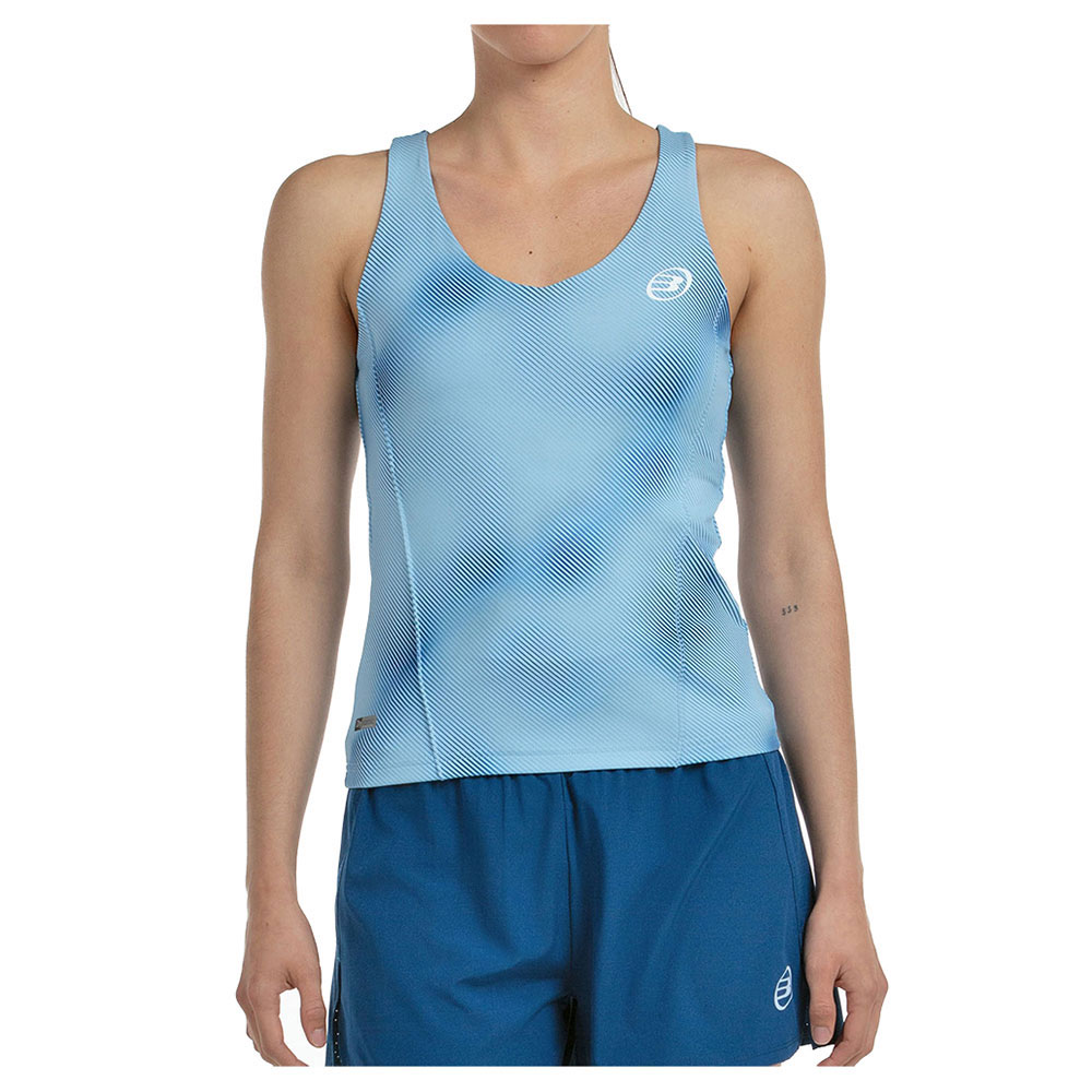 Bullpadel Dan Sleeveless T-shirt Blau M Frau Bullpadel Dan Sleeveless T-shirt Blau M Frau von Bullpadel