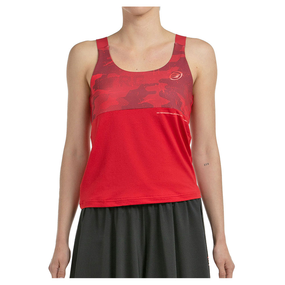 Bullpadel Ebla Sleeveless T-shirt Rot M Frau von Bullpadel