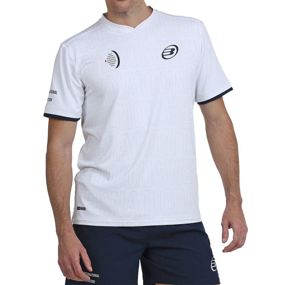 Bullpadel Ereis Short Sleeve T-shirt Weiß S Mann von Bullpadel