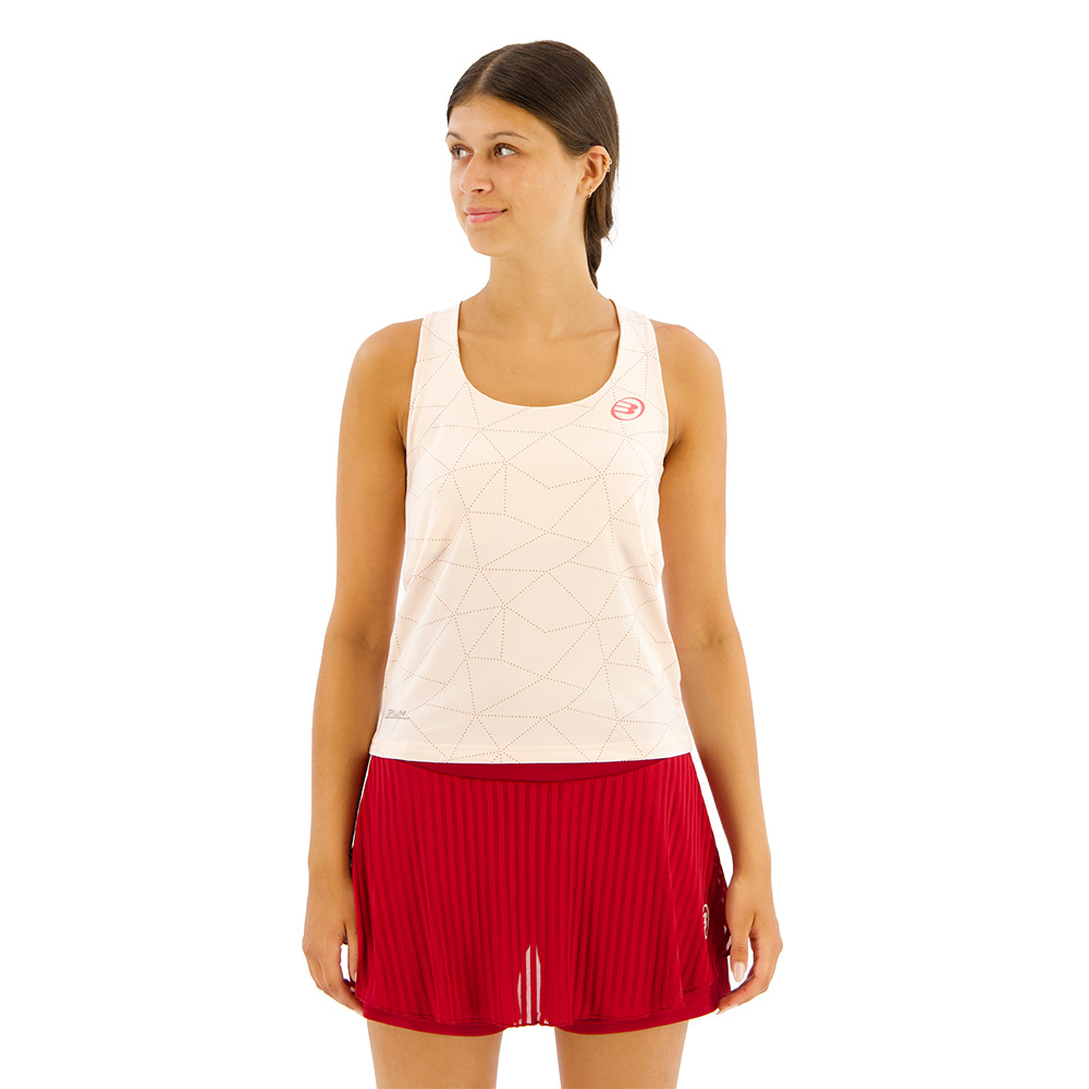 Bullpadel Estas Sleeveless T-shirt Beige S Frau von Bullpadel