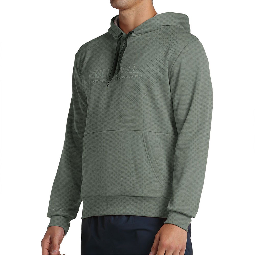 Bullpadel Grelo Hoodie Grün M Mann von Bullpadel