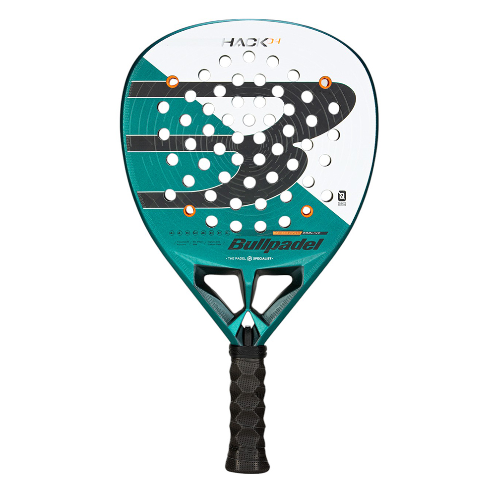 Bullpadel Hack 04 Premier Padel Racket Silber von Bullpadel