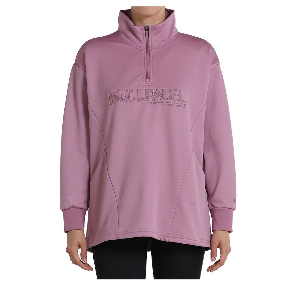 Bullpadel Inane Half Zip Sweatshirt Rosa L Frau von Bullpadel