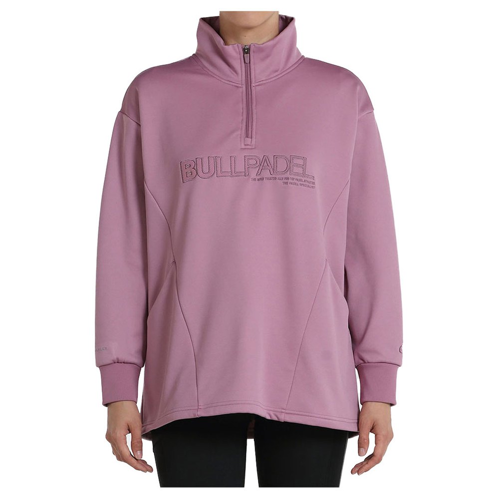 Bullpadel Inane Half Zip Sweatshirt Rosa XL Frau von Bullpadel